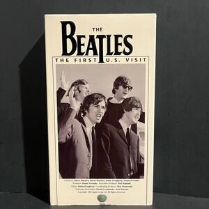 The Beatles: The First U.S. Visit VHS (1991 MPI Home Video, Apple Corps) Rare
